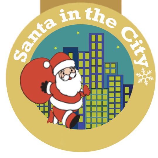 Santa in the city